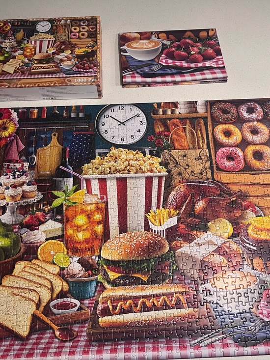 Other - Food Feast 1,000 piece puzzle